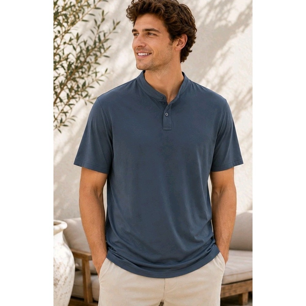 Mantra Men's Catalyst Polo Skeleton Coast XL Golf Athletic Shirt NWOT